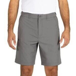 NEW Eddie Bauer Men's Size 36 Rainier 10" Cargo Tech Shorts Gray Nylon/Spandex